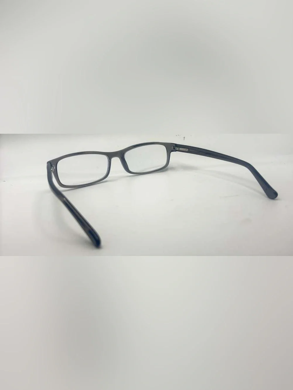 3JX0217 Gray Oval Sunglasses Frames Only
